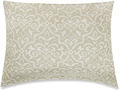  ENAISSANCE HOME FASHION NATALIE Woven Bedspread, Queen, Stone,Queen