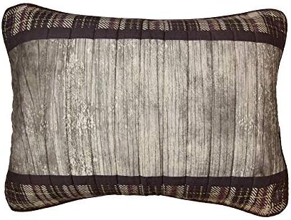  King Quilt - Bear Mirage Cotton Lodge Quilt With Bear Pattern - Machine Washable