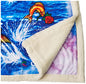  Men's Grateful Dead Ship Of Fools Warm Coral Fleece Throw Blanket, Multicolor, 50" X 60"