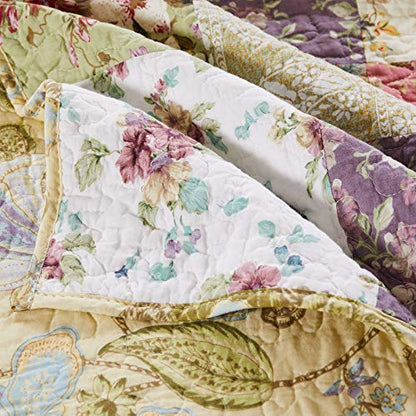  Greenland Home Blooming Prairie Bedspread Set, King, Multi