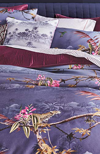 Ted Baker Hibiscus Duvet Set, Twin, Dark Grey