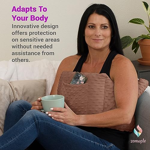  Mastectomy Pillow - Post Surgery Pillow, Breast Pillow For After Heart Surgery, Breast Reduction & Augmentation Patients - Heart Pillow For Sleeping, Recovery & Seatbelt Protection-Surgery Pillow Gift