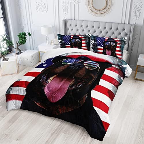  BSNTHO Cute Cartoon Cow Bedding Cot Bedding Set Tie Dye Comforter Set Queen Size 3D Bull Cattle Animal Comforter Set Farmhouse Cow Bedroom 1 Comforter 2 Pillowcase