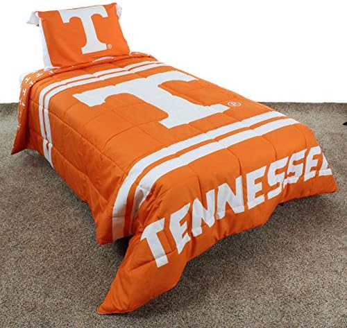 COLLEGE COVERS Everything Comfy Clemson Tigers Reversible Big Logo Soft And Colorful Comforter, Full