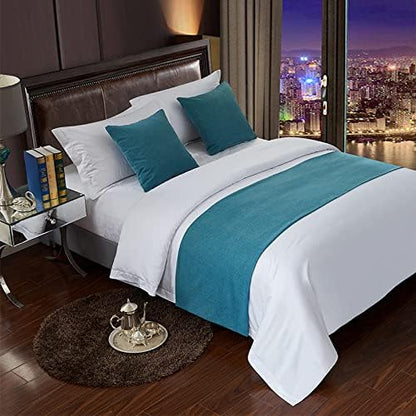  Hotel Bed Runner Scarf Guesthouse Inn Luxury Soft And Comfortable Bedding Bed End Towel Decoration Bed Cover For Queen Double Single King Size Bed