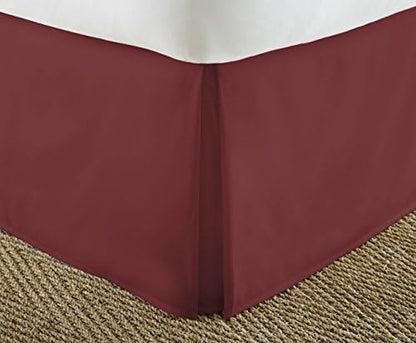  Ienjoy Home Home Collection Pleated Bed Skirt, Queen, Gold