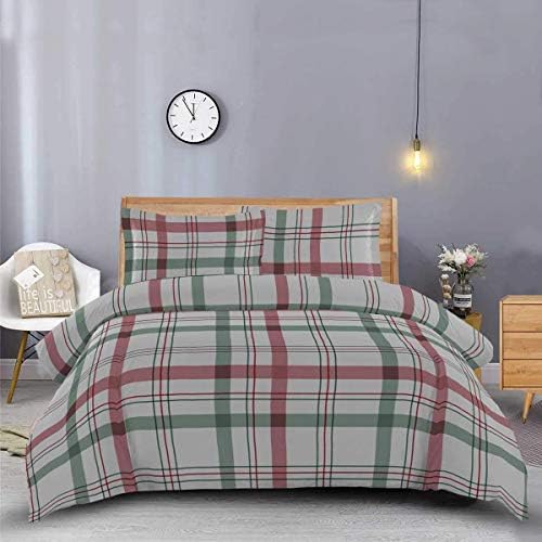  Heavy Soft 100% Cotton Flannel Duvet Covers, 3 Pieces Duvet Cover Set, Button Closer, Thick, Heavy And Ultra Soft Cotton Flannel, White, King/California-King