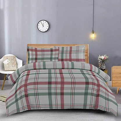  Heavy Soft 100% Cotton Flannel Duvet Covers, 3 Pieces Duvet Cover Set, Button Closer, Thick, Heavy And Ultra Soft Cotton Flannel, White, King/California-King