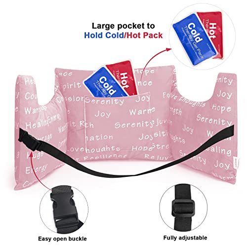  Post Mastectomy Pillow After Breast Cancer Surgery And Breast Reduction, Lumpectomy Chest Protector Pillow For Port Pacemaker And Heart Surgery