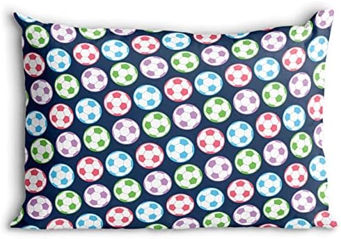  Eat. Sleep. Soccer. Pillowcase | Soccer Pillowcase Home Decor | Green