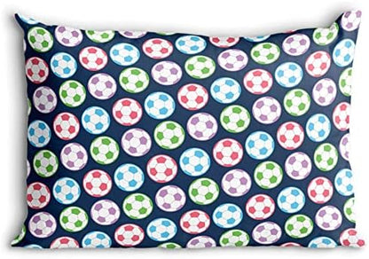  Eat. Sleep. Soccer. Pillowcase | Soccer Pillowcase Home Decor | Green