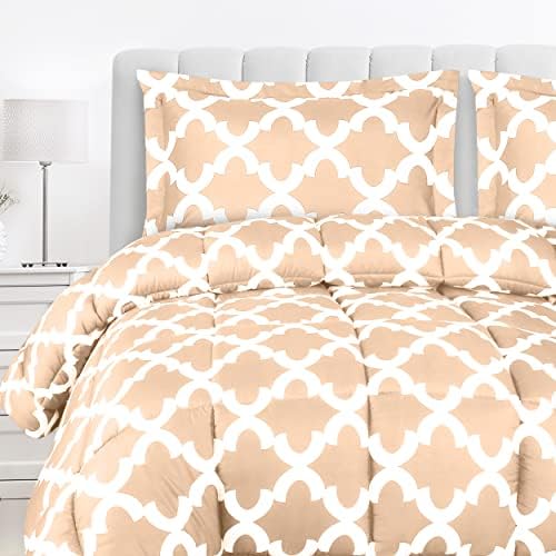  Utopia Bedding Queen Comforter Set (Grey) With 2 Pillow Shams - Bedding Comforter Sets - Down Alternative Comforter - Soft And Comfortable - Machine Washable
