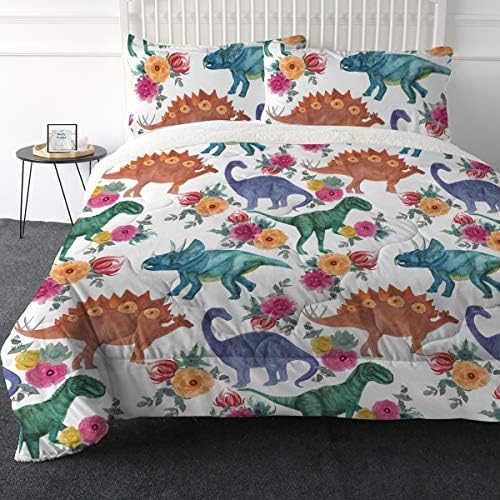  ARIGHTEX Ultra-Soft Micromink Sherpa Comforter Bed Set - 3D Lightweight, Fuzzy Duvet Blankets - Colorful, Polyester Filler Bedspreads With 2 Pillow Shams (Nautical Octopus, Queen)