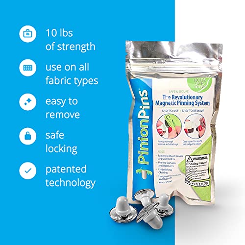  Clear Magnetic Duvet Clips With Magnetic Key For Easy Removal. Pack Of 8 Comforter Fasteners That Are Safe Locking And Holds Up To 10lbs