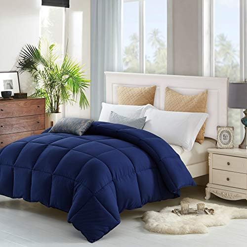  The Ultimate Fluffy Comforter Duvet - Luxury Down Alternative Comforter Queen Fluffy Duvet Insert Thick Comforter Premium All Season Breathable Hotel Collection Puffy Comforter