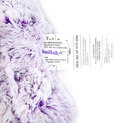  Twitch Glitch Pillow Plush - Faux Fur