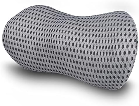  BUILOG Lumbar Support Pillow For Office Chair,Car Seat Lower Back Support Memory Foam,Lower Back Pain Relief Lumbar Pillow For Sleeping Rest,Travel,Couch
