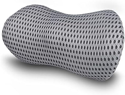  BUILOG Lumbar Support Pillow For Office Chair,Car Seat Lower Back Support Memory Foam,Lower Back Pain Relief Lumbar Pillow For Sleeping Rest,Travel,Couch