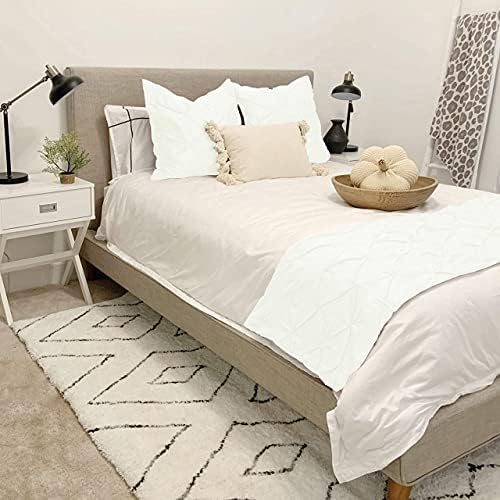  3 Piece Pinch Pleated Bed Runner Set Decorative Bed Scarf 100% Egyptian Cotton 400 Thread Cotton Hotel Class Bedding (1 Bed Runner, 2 Pillow Shams) (Dark Grey, Twin)