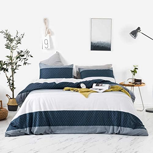  White Celestial Duvet Cover Queen 100% Cotton Cute Planet Duvet Cover 3 Pieces Set 1 Galaxy Star Pattern Duvet Cover With Zipper Ties 2 Pillowcases Luxury Soft Celestial Bedding Set Durable