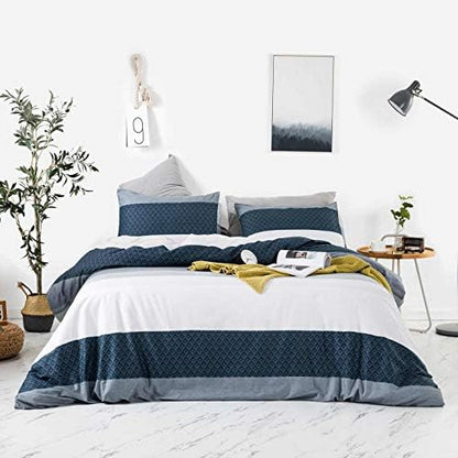  White Celestial Duvet Cover Queen 100% Cotton Cute Planet Duvet Cover 3 Pieces Set 1 Galaxy Star Pattern Duvet Cover With Zipper Ties 2 Pillowcases Luxury Soft Celestial Bedding Set Durable