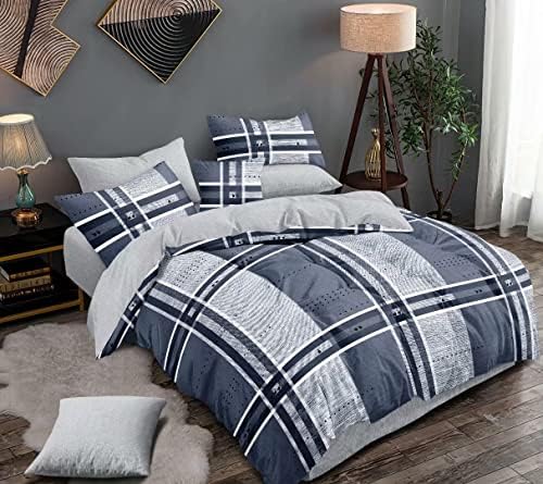  Juego De Edredones King(102 "x92") Juego De Ropa De Cama De 3 Piezas 1 Edredón Y 2 Fundas De Almohada Para Niños Microfibra Ultrasuave Para Todas Las Estaciones Para El Sofá Del Dormitorio