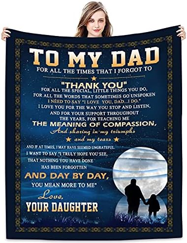  To My Mom Blanket From Daughter - Meaningful Gifts For Mom 60"x50", Fleece Throw Blankets Birthday Gifts For Women - Mom Gifts Ideas From Kids For Her Birthday, Mothers Day Or Christmas