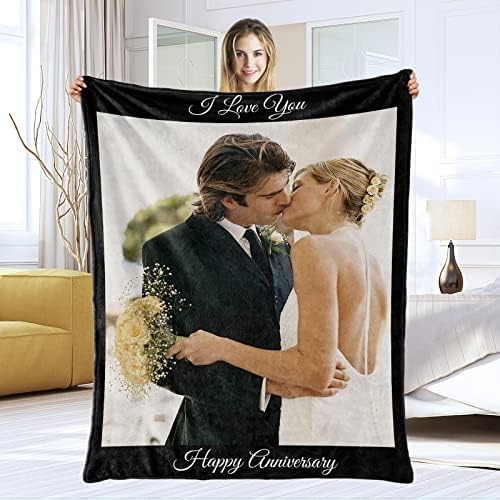  Mothers Day Birthday Gifts For Wife From Husband,Wife Birthday Gift Ideas,Mother Day Wedding Anniversary Birthday Romantic Gifts For Her,Wife Blanket 60X50
