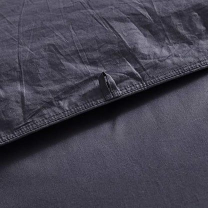  Luxurious All-Season Goose Down Comforter King Size Duvet Insert, Classic Gray, Premium Baffle Box, 1200 Thread Count 100% Egyptian Cotton Cover, 65 Oz Fill Weight (King, Gray)