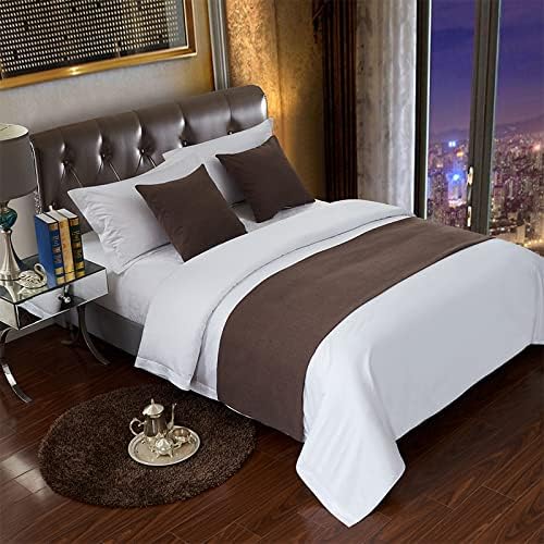  Hotel Bed Runner Scarf Guesthouse Inn Luxury Soft And Comfortable Bedding Bed End Towel Decoration Bed Cover For Queen Double Single King Size Bed