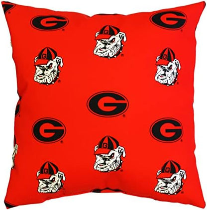  College Covers Outdoor Decorative Pillow Pillow, 16" X 16", Texas Tech Red Raiders
