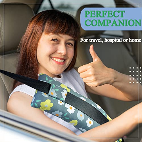  Cococar Mastectomy Recovery Pillow, Post Surgery Seat Belt Pillow For Post Breast Cancer Surgery Or Open Heart Surgery, Soft Lumpectomy Pillow, Chemo Port Pillow, Hysterectomy Recovery Pillow