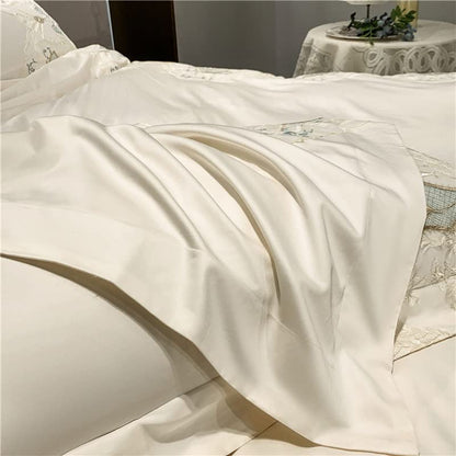  WALNUT Bedding Long Staple Cotton Bedding Sateen Four-Piece Set Skin-Friendly Soft Four-Piece Set (Color : E, Size : 220 * 240cm)
