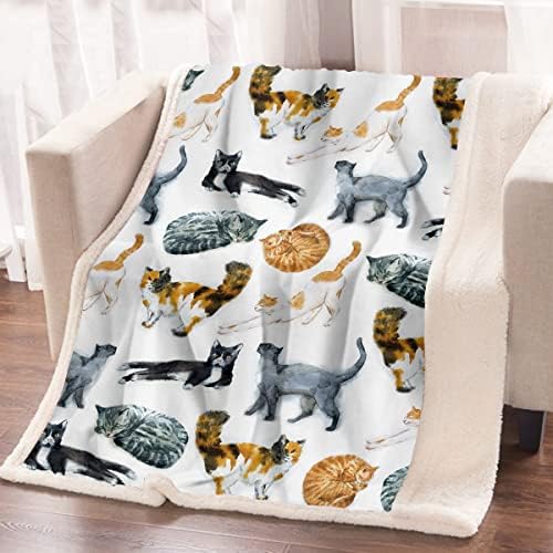  Pig Throw Blanket For Kids Girls Pink Piggy Blankets Cute Fleece Blanket Adults Women Farm Animal Sherpa Plush Blanket For Couch Bed Sofa (50"x60")