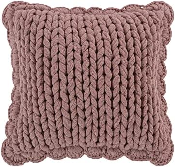  Throw Pillow - Smoky Cobblestone Contemporary Decorative Throw Pillow With Patchwork Pattern - Square