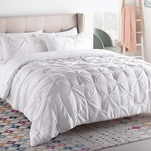 INENSPA All Season Hypoallergenic Down Alternative Microfiber Comforter, Oversized Queen, Dark Gray