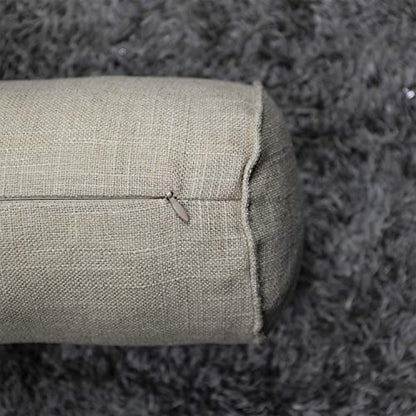  FINEASY Round Neck Pillow Roll Cervical Support Pillows Neck Pain Relief Cylinder Bolster Pillows With Removable Washable Cover For Sleeping/Chair/Car/Sofa…