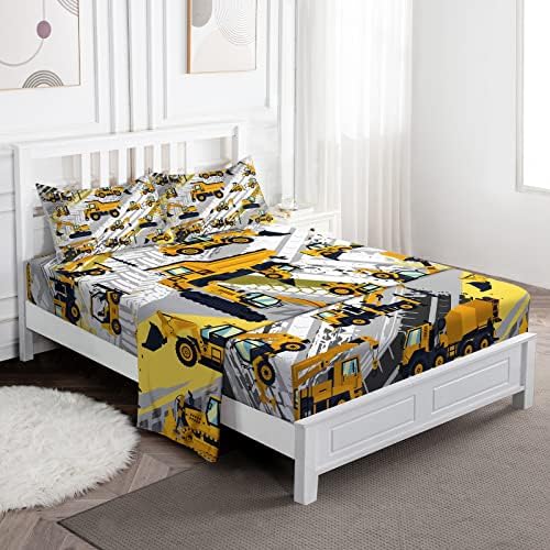  Jekeno Full Size Bohemian Bedding Sheet Set, Boho Sheet Set 3 Piece Colorful Tribal Striped Bed Sheets Set + Deep Pocket Fitted Sheets + Flat Sheet + Pillow Case