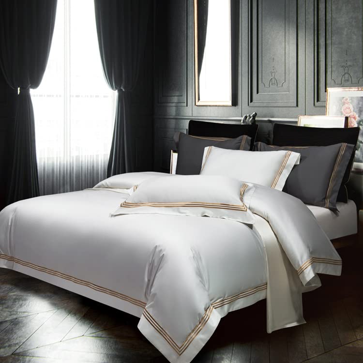  WALNUT Cotton Bedding Four-Piece Bedding Long-Staple Cotton Duvet Cover Sheets