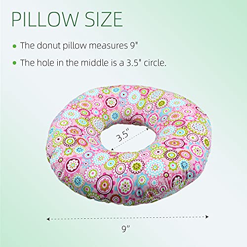  Pinklilycare Pillow With A Ear Hole For CNH And Ear Piercing Ear Pain Ear Inflammation Pressure Sores Side Sleeping Pillow Ear Guard Pillow