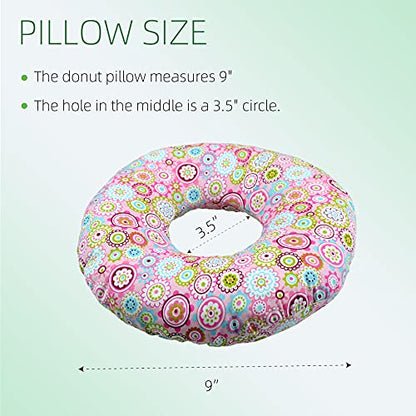  Pinklilycare Pillow With A Ear Hole For CNH And Ear Piercing Ear Pain Ear Inflammation Pressure Sores Side Sleeping Pillow Ear Guard Pillow