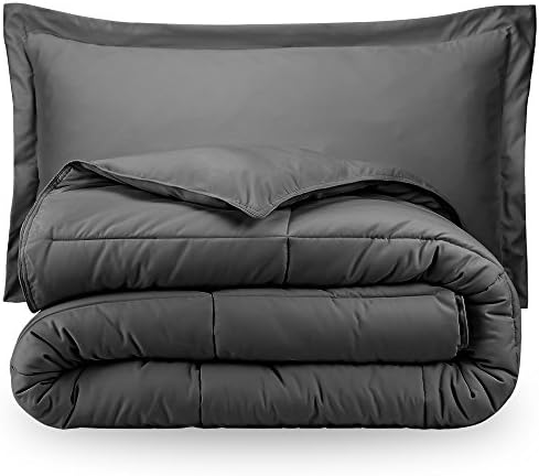  Charcoal Twin Extra Long Down Alternative Comforter Set By Ivy Union