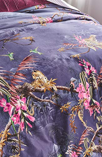 Ted Baker Hibiscus Duvet Set, Twin, Dark Grey