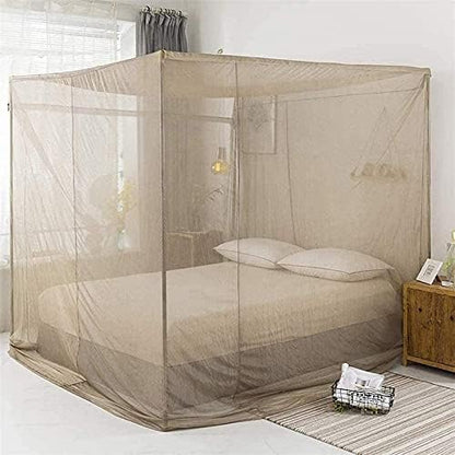  CZCZ Square EMF Shielding Canopy,Anti Radiation Bed Net Canopy Made By Silver Coated Mesh Radiation Shielding Rate 99.99% For WiFi Router Guard, 120x220x220cm