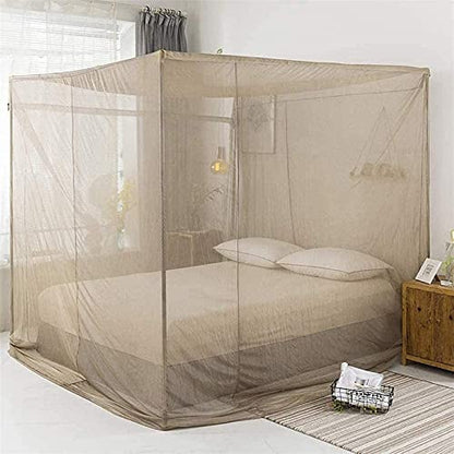  CZCZ Square EMF Shielding Canopy,Anti Radiation Bed Net Canopy Made By Silver Coated Mesh Radiation Shielding Rate 99.99% For WiFi Router Guard, 120x220x220cm