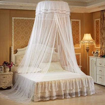  Mosquito Net, Bed Canopy With Butterflies Bed Curtains From Ceiling Princess Bed Canopy For Girls Bed (Pink)
