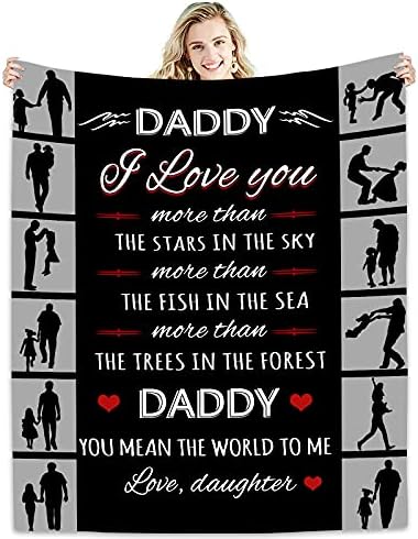  To My Daughter In Law Gift Ideas From Moms Flannel Fleece Blanket Super Soft Throw Warm Blankets Future Daughter-in-Law Birthdays Anniversary Wedding Gifts Presents Idea For Bed Sofa Adults 60"X50"