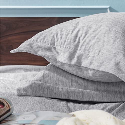  Bedsure Queen Comforter Set - Grey Comforter Queen Size, Soft Bedding For All Season, 3 Pieces Cationic Dyeing Bedding Set With 1 Comforter And 2 Pillow Shams