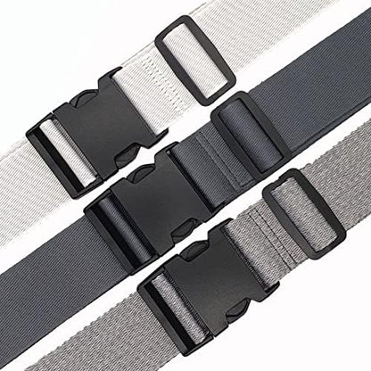  2PCS Topper/Memory Foam Mattress Packing Straps For Moving Or Storage (60" X 2", Dark Grey)