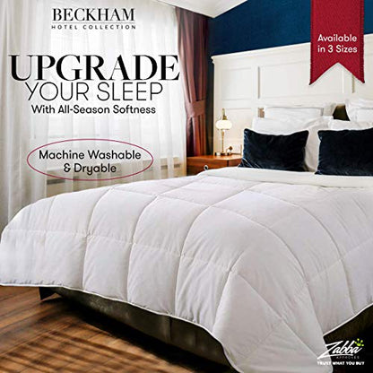  Luxury Linens King/California King Size Comforter - 1600 Series Down Alternative Home Bedding & Duvet Insert - Slate Gray